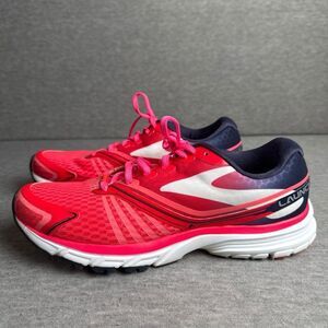 Brooks Women's Launch Athletic Shoes - Red and White